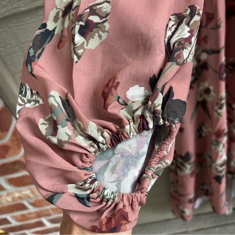 Mia Joy Joyfolie Women S Hi Low Countrycore‎ Dress Long Sleeves Western Praire - Picture 7 of 15